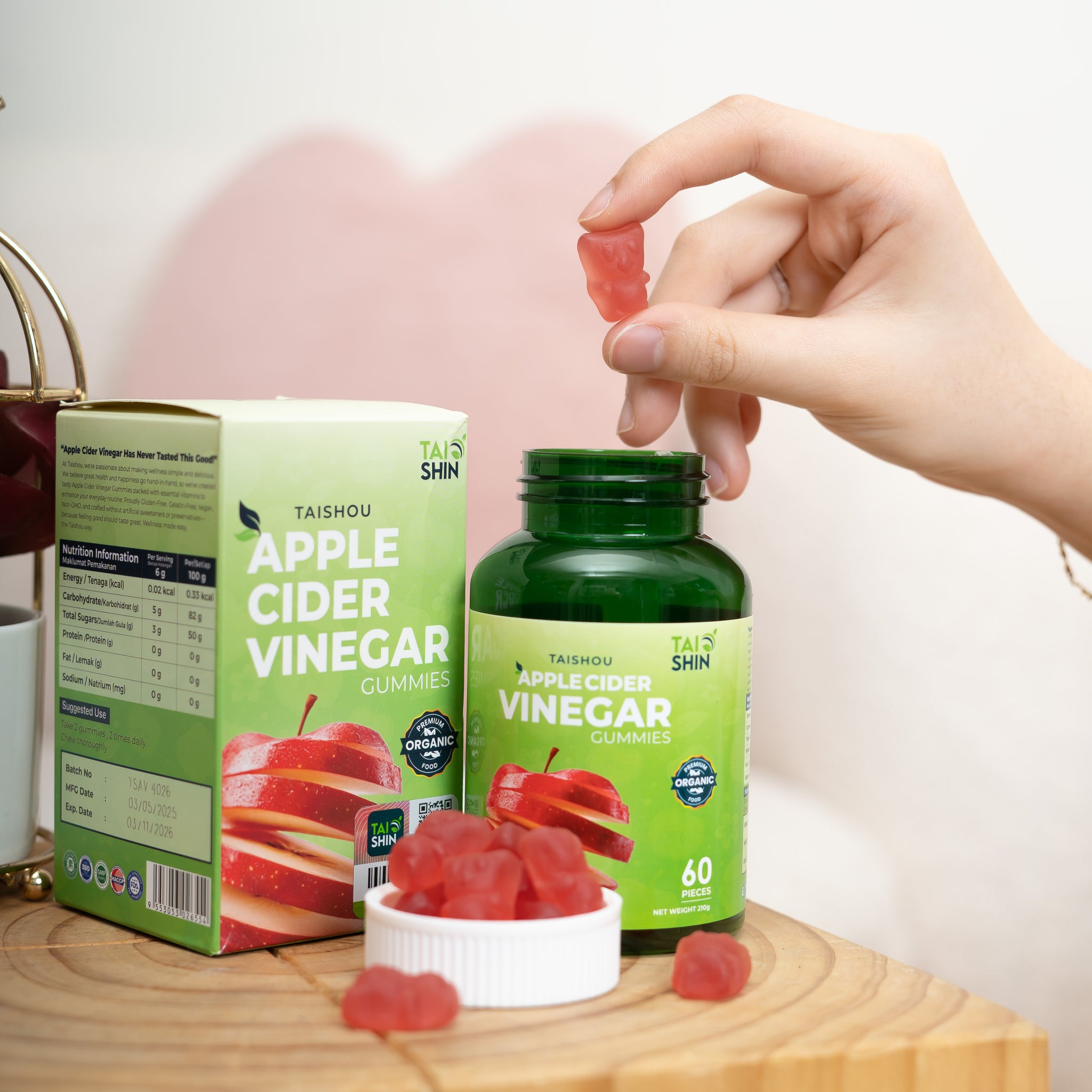 Taishou Apple Cider Gummies